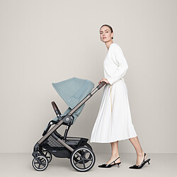 Cybex Poussette Citadine Balios S Lux Cadre Taupe - Stormy Blue