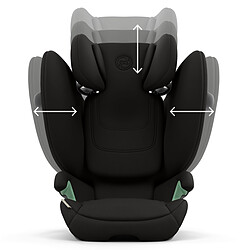 Cybex Siège Auto Solution G2 Groupe 2/3 - Magic Black pas cher
