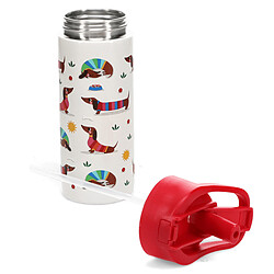 Avis Rex London Gourde Inox Chien Saucisse - 500 ml