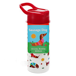 Rex London Gourde Inox Chien Saucisse - 500 ml pas cher