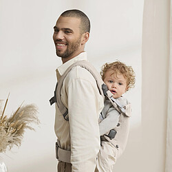BabyBjörn Porte-bébé Harmony Tissé Chiné - Beige Clair pas cher