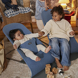 Acheter BabyBjörn Transat Bliss Tissé Chiné - Bleu