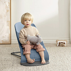 BabyBjörn Transat Bliss Tissé Chiné - Bleu pas cher
