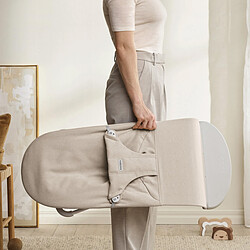 BabyBjörn Transat Bliss Tissé Chiné - Beige Clair pas cher