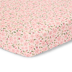 Little Dutch Drap Housse Fairy Floral Rose - 60 x 120 cm