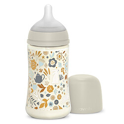 Suavinex Biberon Tétine Symétrique SX Pro Wonderland Beige - 270 ml