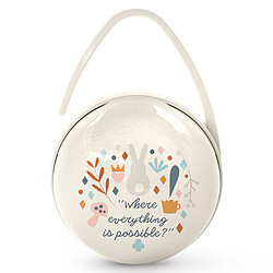 Suavinex Pochette Sucette Duo Wonderland - Ivoire