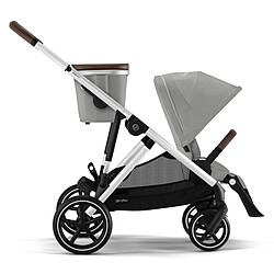 Cybex Poussette Evolutive Gazelle S Châssis Silver - Stone Grey
