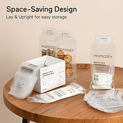 Momcozy Lot de 50 Sachets de Conservation - 180 ml pas cher