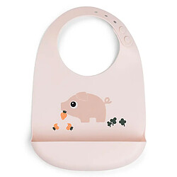 Done by Deer Bavoir Silicone - Pigee Rose