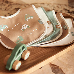 Jollein Lot de 5 Bavoirs Imperméables - On The Go