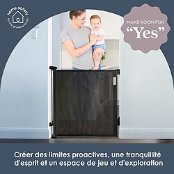 Dreambaby Barrière de Sécurité Rétractable Extra-haute - Noir