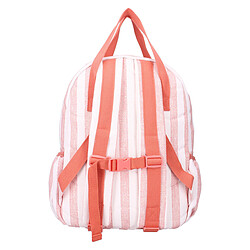 Avis Kidzroom Sac à Dos à Anses - Rayures Rose