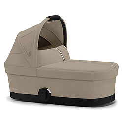 Cybex Poussette Trio Balios S Lux Cadre Taupe Siège Auto Aton B2 i-Size Base One Nacelle Cot S - Almond Beige & Volcano Black pas cher