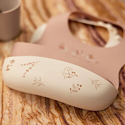 Jollein Lot de 2 Bavoirs Silicone - Lovely Birds