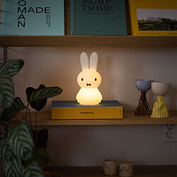 Mr Maria Lampe Miffy Shines Tactile - Blanc