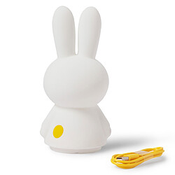 Mr Maria Lampe Miffy Shines Tactile - Blanc pas cher