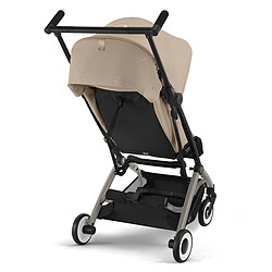 Cybex Poussette Ultra-compacte Libelle Châssis Taupe - Almond Beige pas cher