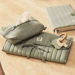 Jollein Tapis à Langer Nomade Gaze de Coton - Sea Green