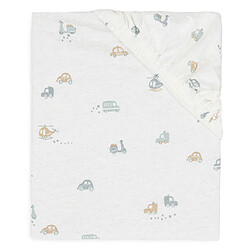 Jollein Drap Housse Berceau et Cododo Jersey On The Go - 40-50 x 80-90 cm 