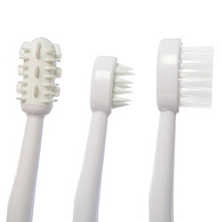 Avis Dreambaby Lot de 3 Brosses à Dents en 3 Etapes - Blanc