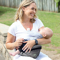 Dreambaby Porte-bébé Latéral Up & Go - Gris