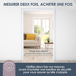 Dreambaby Barrière de Sécurité Adapta - Noir pas cher