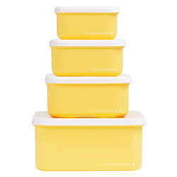 Acheter A Little Lovely Company Lot de 4 Boîtes à Goûter - Amis des Animaux