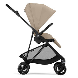 Cybex Poussette Citadine Melio 4 Châssis Carbon - Almond Beige