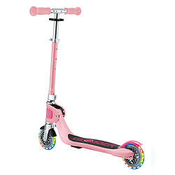 Globber Trottinette Flow Junior Lights - Rose Pastel 