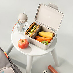 Boîte à Goûter avec Séparateur - Celebration Sable