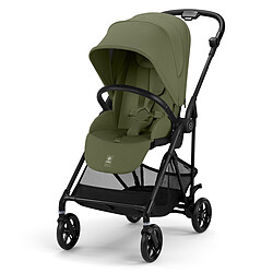 Cybex Poussette Citadine Melio 4 Châssis Carbon - Moss Green