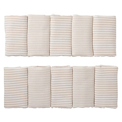 BB&Co Tour de Lit Modulable et Respirant - Rayé Galet