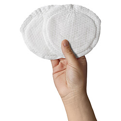 carriwell Lot de 50 Coussinets d'Allaitement Jetables en Bambou - Taille Unique