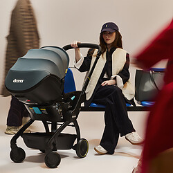 Siège Auto i-Size Groupe 0+ / Poussette Doona X - Slate Green