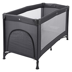 Quax Lit Pliant avec Tirette - Noir