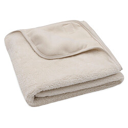 Acheter Jollein Couverture Berceau Basic Jersey Sherpa - Oatmeal