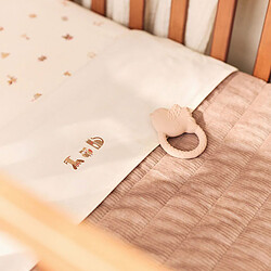 Jollein Couverture Berceau Velvet Rib - Milky Coffee