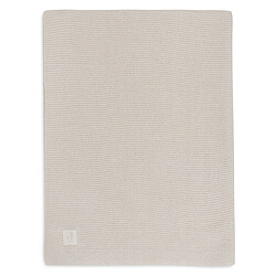 Jollein Couverture Lit Bébé Basic Knit - Oatmeal 