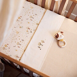 Jollein Couverture Lit Bébé Basic Knit - Oatmeal 