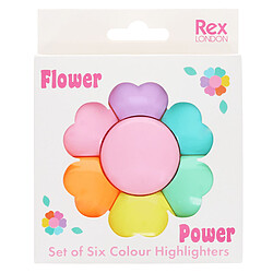 Avis Rex London Rosace de Surligneurs - Flower Power