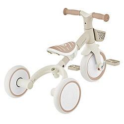 Globber Tricycle Learning 3-en-1 Plus Eco - Taupe pas cher