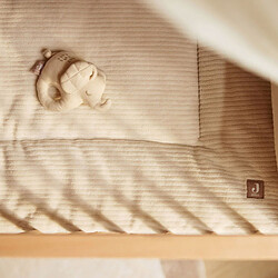 Jollein Tapis de Parc Cloudy Rib - Oatmeal 