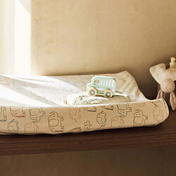 Jollein Housse Matelas à Langer - Elephant Tales