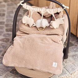 Jollein Nid d'Ange Cloudy Rib - Milky Coffee