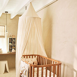 Jollein Ciel de Lit Cosy Check Sand - 245 cm