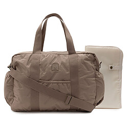 Avis Jollein Sac à Langer Embossed Lily - Milky Coffee