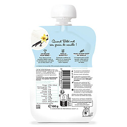 Popote Gourde Repas Bio Brassé Vanille - 100 g