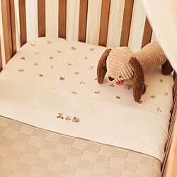 Jollein Drap Housse Jersey Animal Friends - 60 x 120 cm