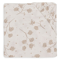 Jollein Drap Housse Berceau et Cododo Jersey Leafy Dreams - 40-50 x 80-90 cm
